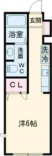 クレセール調布A【2階】の間取り