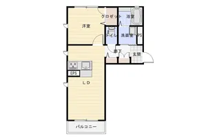 リジエール南大門【1階】の間取り