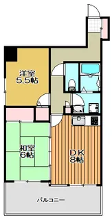 鹿児島県鹿児島市桜ヶ丘4【マンション】の間取り