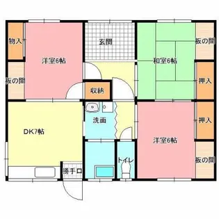 愛媛県新居浜市星原町【一戸建】の間取り