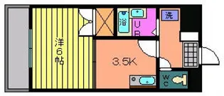 清水バックスビル【2階】の間取り