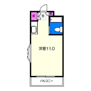 La・Vita三国ヶ丘【3階】の間取り