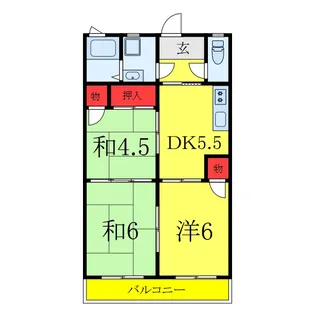 グッドパーク【2階】の間取り