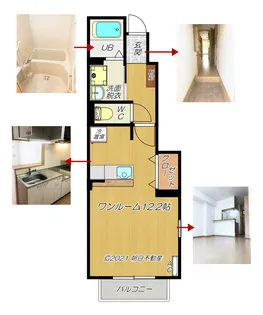 ソレアード・ヒルズ【1階】の間取り