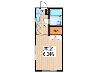 モンシャト-境南【1階】の間取り