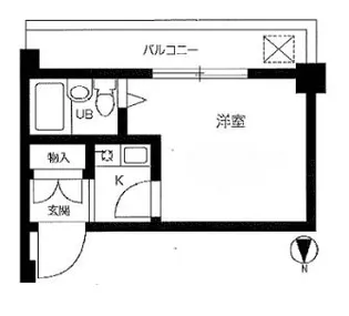 フォート子安【4階】の間取り