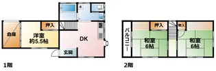 千葉県長生郡一宮町新地甲【一戸建】の間取り