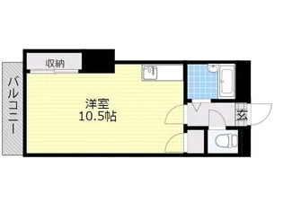 ヴィラ鶴崎【2階】の間取り
