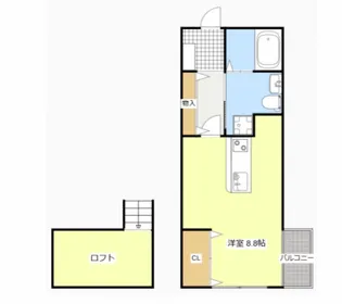 チェルボ【2階】の間取り