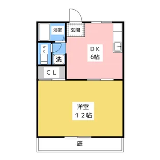 インペリアル香久山【1階】の間取り