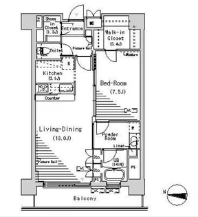 東京都江東区辰巳2【マンション】の間取り