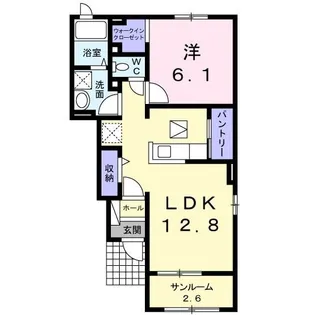 Peace【1階】の間取り