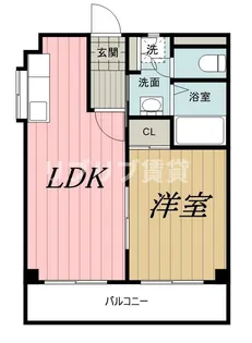 ファーレ秋元【3階】の間取り