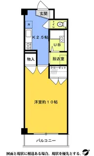 中本ビル【3階】の間取り