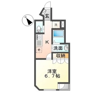 東京都府中市緑町3【マンション】の間取り
