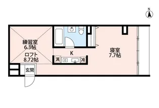 T-style目白(ティースタイルメジロ)【3階】の間取り