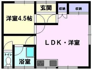 カーシャササキ【2階】の間取り