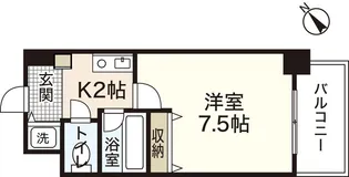 アムール祇園新橋【4階】の間取り