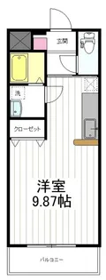 フォレスタ【3階】の間取り