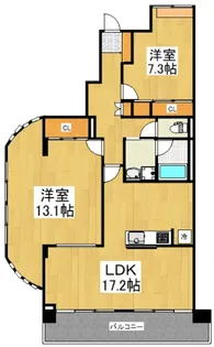 T’s garden清瀬【1階】の間取り