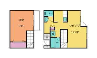 宮城県仙台市泉区南中山1【アパート】の間取り