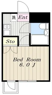 インベストメント忠生【3階】の間取り