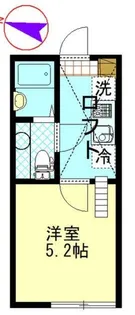 アザーレ・ターコイズ【1階】の間取り