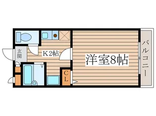 パセオミズホ【2階】の間取り