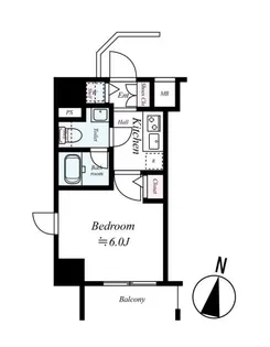 Le’a横濱鶴見中央弐番館【2階】の間取り