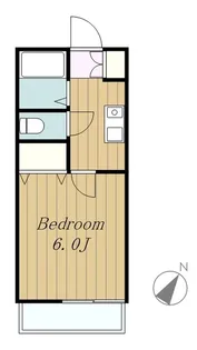 神奈川県相模原市南区上鶴間4【アパート】の間取り