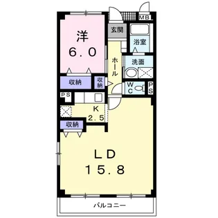エターナル・インテンション【2階】の間取り