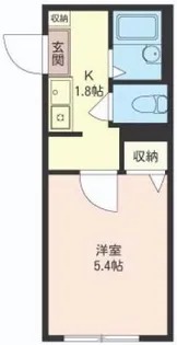 グレイスフォート【1階】の間取り