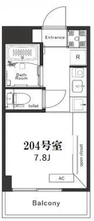 Belleviage Yokohama【6階】の間取り