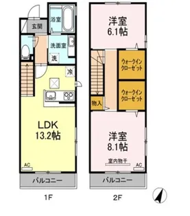 レガーロ IV Aの間取り
