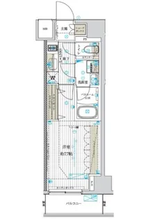 フュージョナル北綾瀬【4階】の間取り