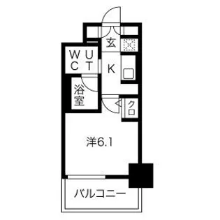 ロイズスクエア東陽町【11階】の間取り