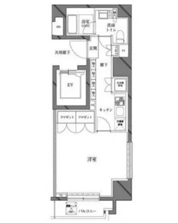 セジョリ西麻布【4階】の間取り