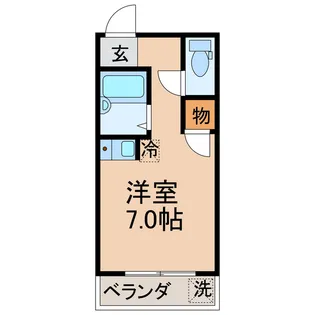 YUTABUILD2(ユタビルド2)【3階】の間取り