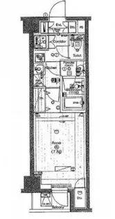 プレミアムキューブ都立大学#mo【3階】の間取り