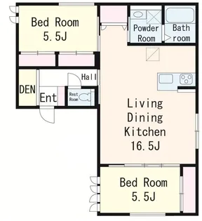 埼玉県和光市白子3【アパート】の間取り