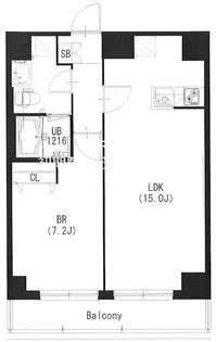 エスティメゾン高円寺【3階】の間取り