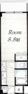 大阪府吹田市南高浜町【マンション】の間取り