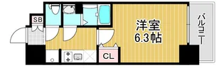 大阪府大阪市旭区高殿6【マンション】の間取り