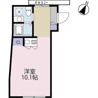 HJ PLACE NISHIHARA【2階】の間取り