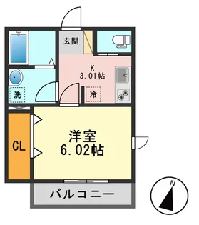 東京都葛飾区柴又1【アパート】の間取り