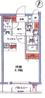 ハーモニーレジデンス大森山王#002【2階】の間取り