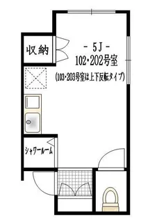 ブル・ミュール【2階】の間取り
