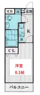 S・FLATII【2階】の間取り
