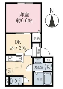 東京都板橋区弥生町【マンション】の間取り