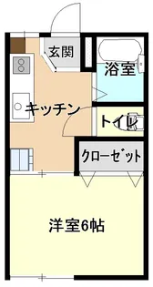 メゾン林【1階】の間取り